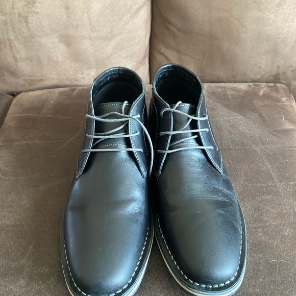 Steve Madden Mens Harken Black Leather Boot (Men’s size 10) main image 5